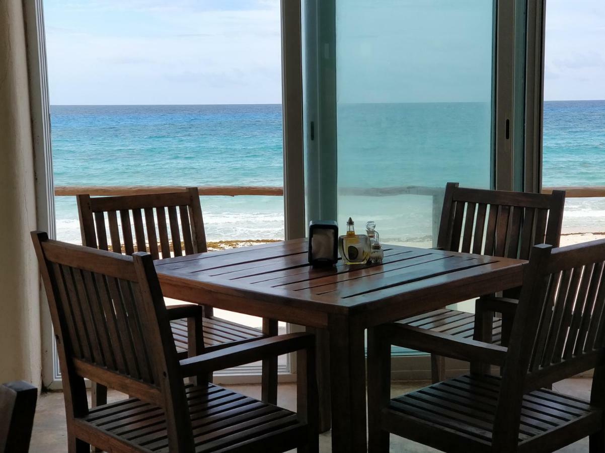 Ocean Front Suite, Balcony, Kitchen. Cancún Exteriör bild